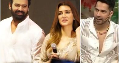 Did Varun Dhawan confirms Prabhas-Kriti Sanan link-up rumours