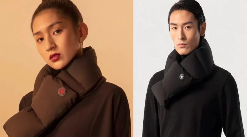 Xiaomi's smart scarf that protects against cold has arrived, the temperature will not feel cold even in minus, along with it 5000mAh powerbank is free