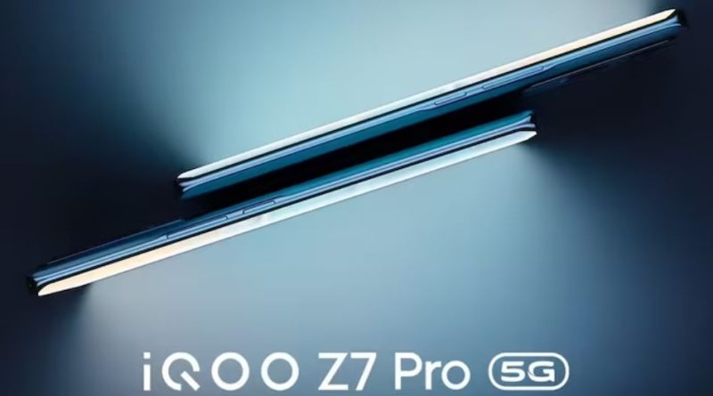 iQoo Z7 Pro 5G भारत में 31 अगस्त को लॉन्च किया जाएगा और निम्नलिखित स्पेसिफिकेशन्स के साथ आएगा!