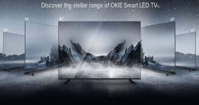 Okie ने भारत में 43-इंच, 40-इंच और 32-इंच आकार में नए 4K स्मार्ट टीवी लॉन्च कर रहा है, जिनकी शुरुआती कीमत 8,990 रुपये है।