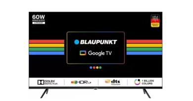ब्लौपंकट ने 43-इंच QLED टीवी और 55-इंच Google TV लॉन्च किया, जो किफायती कीमत पर प्रीमियम सुविधाएँ प्रदान करता है।
