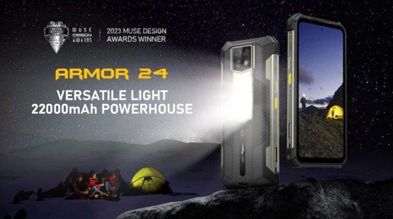 Ulefone Armor 24 स्मार्टफोन 22,000 एमएएच की बड़ी बैटरी और दो 64 एमपी कैमरों के साथ जारी किया गया है।