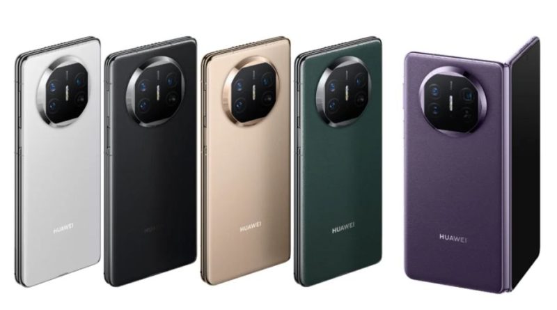 Huawei ने Mate X5 फोल्डेबल फोन को 2 डिस्प्ले, 4 कैमरे और सैटेलाइट कनेक्टिविटी जैसे फीचर्स के साथ लॉन्च किया है।