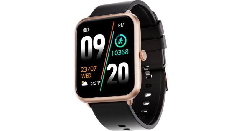 Fire-Boltt Ninja Call Pro Smart Watch Dual Chip Bluetooth Calling, 1.69" Display, AI Voice Assistance with 100 Sports Modes, with SpO2 & Heart Rate Monitoring (Gold Black)