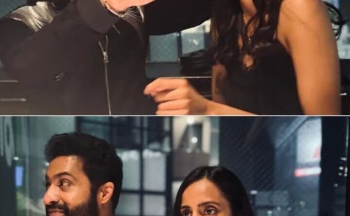 NTR celebrates his wife Birth Day in Japan