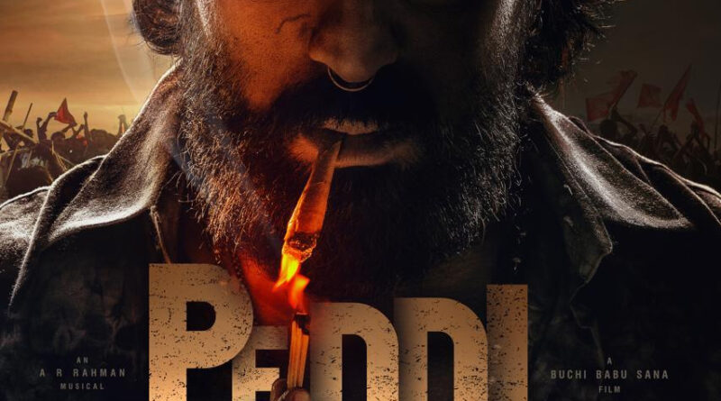 Gritty First Look Of Ram Charan PEDDI