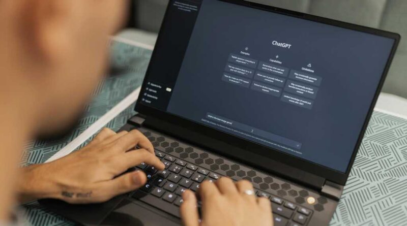 ChatGPT laptop