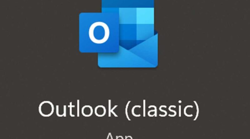 Outlook classic app icon