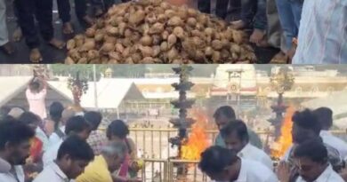 Prayers at Tirumala for AP CM Nara Chandrababu Naidu 75th Birthday