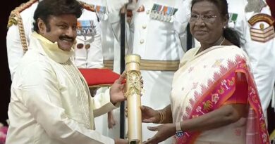 Memorable Moment: Balakrishna receives Padma Bhushan
