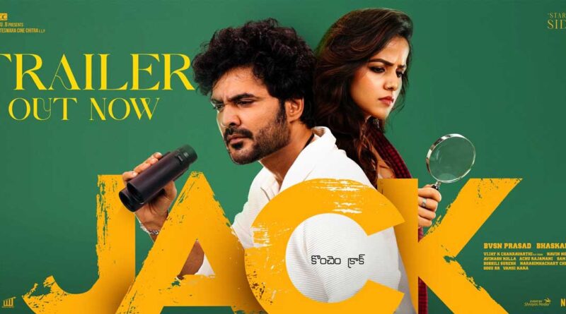 Siddhu Jonnalagadda Action Comedy Jack Trailer Unveiled