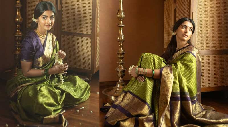 Pooja Hegde Looks Stunning In 70 Year Old Saree