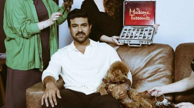 Ram Charan Wax Statue Along With His Pet To Be Unveiled At London