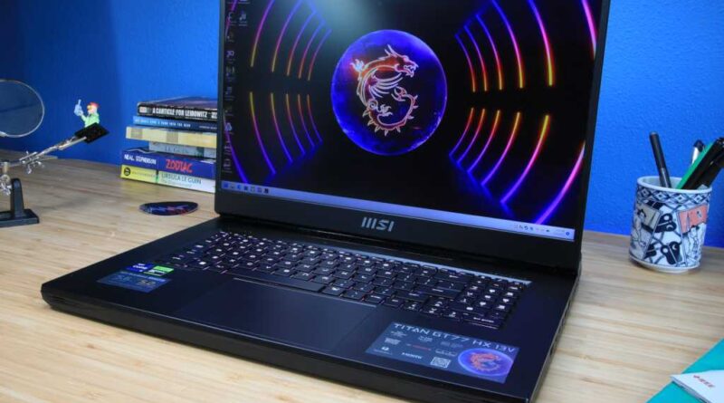 MSI Titan laptop