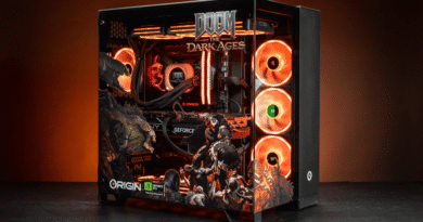 Origin DOOM the dark ages gaming PC