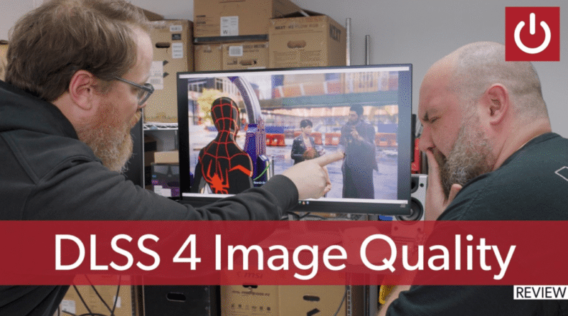 DLSS 4 image quality video thumbnail, Will Smith and Brad Chacos