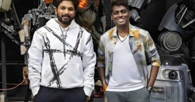 Allu Arjun As Fierce Warrior