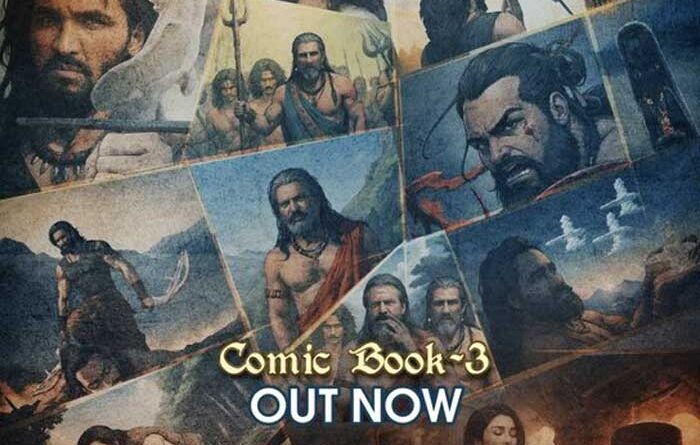 Manchu Vishnu unveils Kannappa comic book