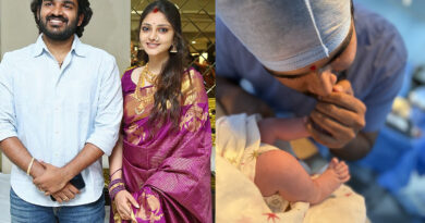 Kiran Abbavaram blessed with a baby boy