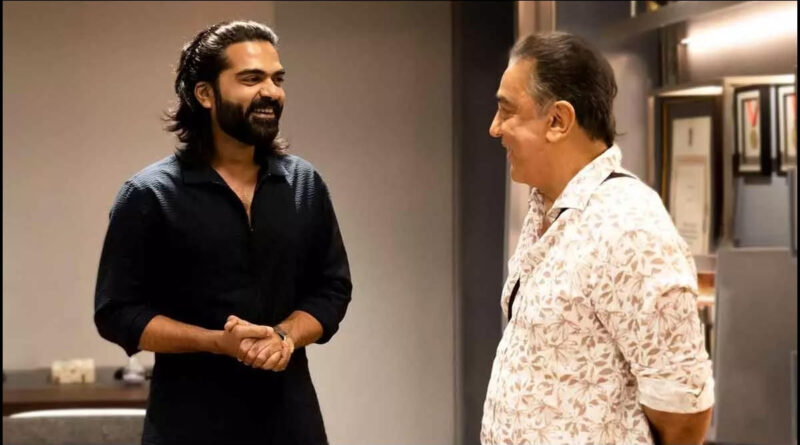 Simbu held Kamal neck tightly in Thug Life