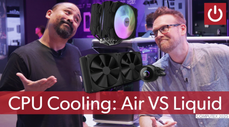 Adam and Gear Seekers: Air cooling vs liquid cooling