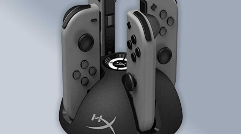 HyperX ChargePlay Quad 2: Nintendo Switch Joy-Con Controller Charging Station