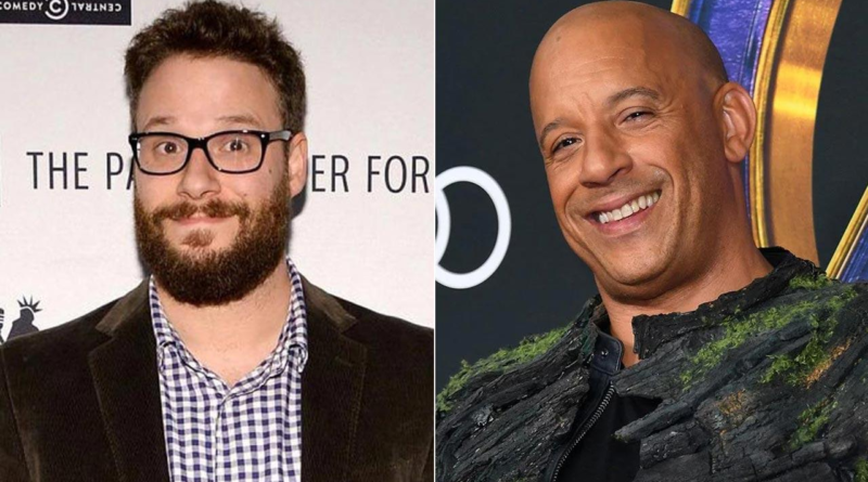 Seth Rogen teases Vin Diesel for The Studio : `I’ll capture your baldness!`