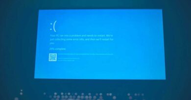Windows PC crash blue screen of death