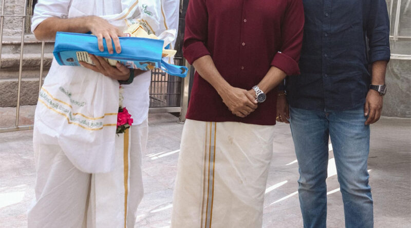 Suriya Offers Prayers At Palani Murugan Temple