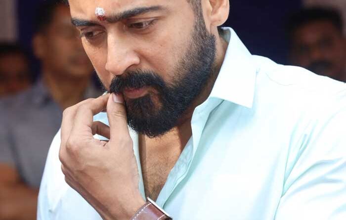 Suriya flexes muscles for Venky Atluri