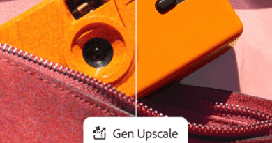Adobe Photoshop generative upscale AI