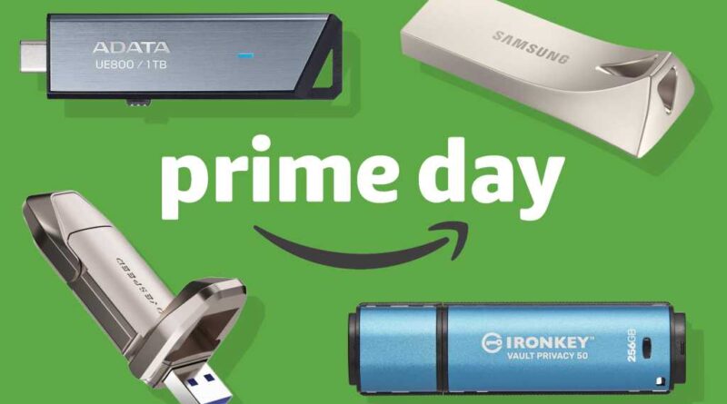 Prime Day USB flash drive deal examples