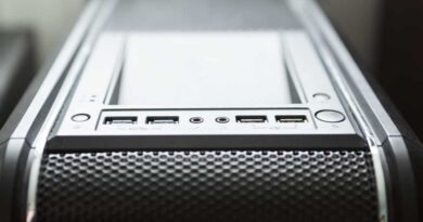 Desktop PC front input output panel ports explained