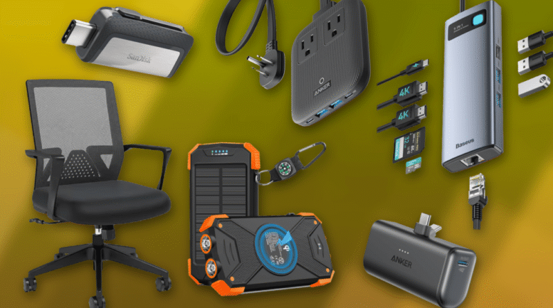 Amazon prime day deals under $50: chair, USB flash drive, dock, battery, charger