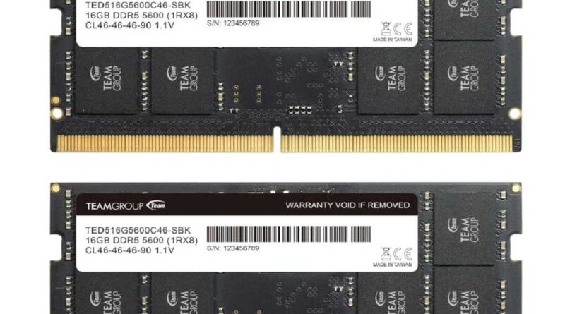 Teamgroup DDR5 DRAM