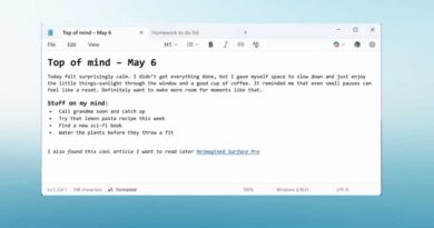Microsoft Notepad with markdown