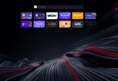 opera GX new Tab