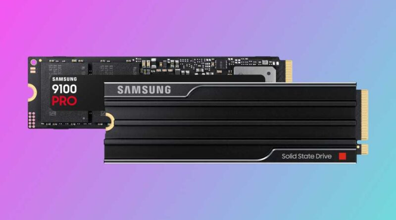 Samsung 9100 Pro PCIe 5.0 NVMe SSD