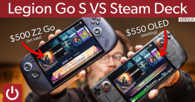 Steam Deck vs Legion Go S handheld video