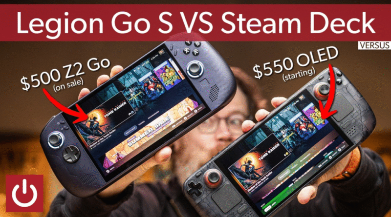 Steam Deck vs Legion Go S handheld video