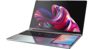 SZBox DS156 dual-screen laptop