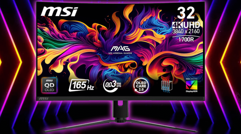 MSI 32-inch 4K OLED monitor