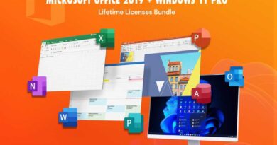 The All-in-One Microsoft Office Pro 2019 for Windows: Lifetime License + Windows 11 Pro Bundle