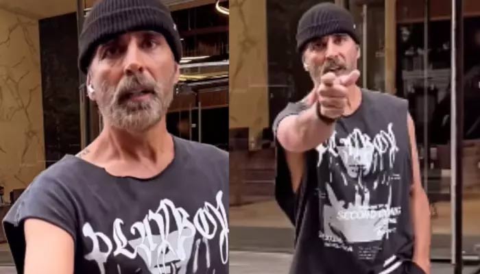 Akshay Kumar furious over his fan