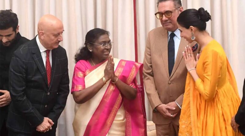 Anupam Kher screens Tanvi The Great for President Murmu