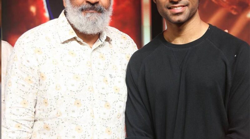 Peter and Senthil commendation is a testament to Kireeti talent: SS Rajamouli