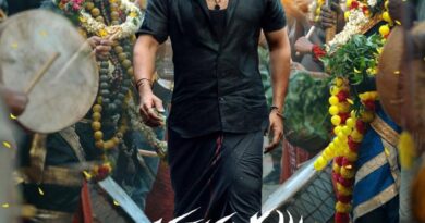 Karuppu first look out-teaser treat on