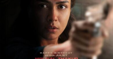 Mrunal Thakur Birthday Special Poster from Dacoit Unveiled