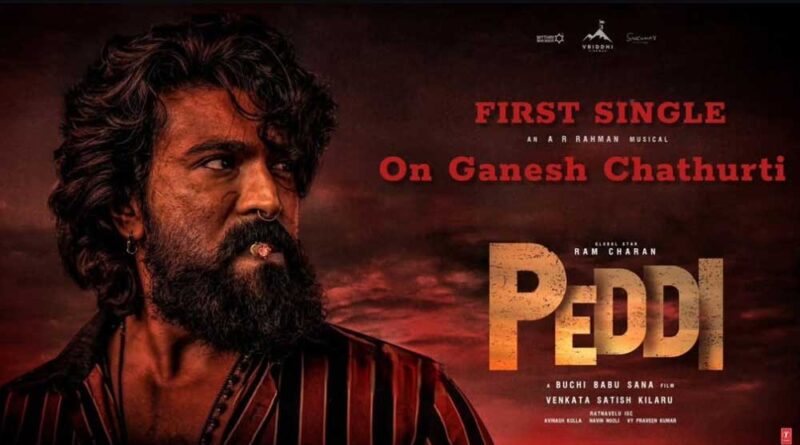 Peddi first single to be released on special date