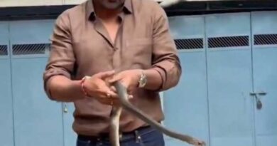 Sonu Sood shocks catching the snake